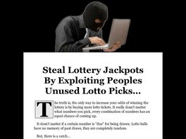 Go to: Lotto Thief Lottery Software.