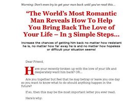 Go to: Getting Him Back - Oprah Expert Reveals How To Get Your Ex Back
