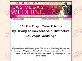 Go to: Secrets To A Las Vegas Wedding.