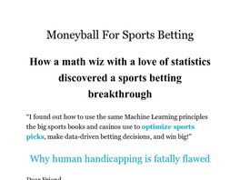 Go to: Machine Learning Sports Picks
