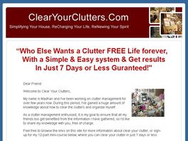 Go to: Killer Tips To Conquering Clutter