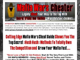 Go to: Mafia Wars Wizard - The Ultimate Mafia Wars Cheat Guide