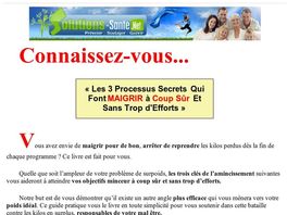 Go to: Les 3 Processus Secrets Qui Font Maigrir A Coup Sur