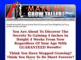 Go to: Make Me Grow Taller - Big Prizes Up For Grabs - Look! - 1 In 15 Buy!