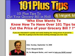 Go to: 101 Plus Tips To Halve Your Grocery Bill.