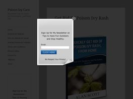 Go to: Quickly Get Rid Of Poison Ivy Rash From Home