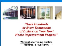 Go to: Save Hundreds Or Even Thousands Of $$$ On Your Next Home Improvement!