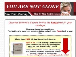 Go to: Save Marriage - You Are Not Alone.