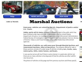 Go to: Marshal Auctions - Seized Cars Cheap.