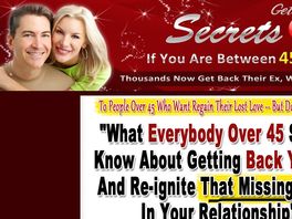 Go to: What Everybody Over 45 Should Know About Getting Back Your Ex