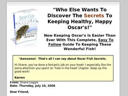 Go to: Oscar Fish Secrets
