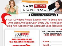 Go to: MassBlogControl.com Is A Video Series And Membership Site!