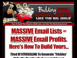 Go to: Massive Email Profits, Building Big Email Lists Like The Big Dogs!