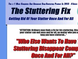 Go to: The Stuttering Fix