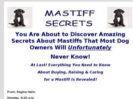 Go to: Guide To Keeping You Mastiff As Healthy And Happy As Possible.