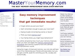 Go to: Memory Improvement Techniques.