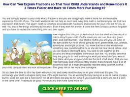 Go to: Understand and Remember Fractions 3 Times Faster