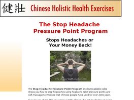 Go to: Stop Headache Pressure Point Program.