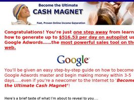 Go to: Cash Magnet - 100% Proven, Earn Online From Home - Start Earning Withi.