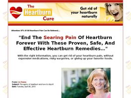 Go to: The Heartburn Cure (tm) - Audio Program And Ebook.