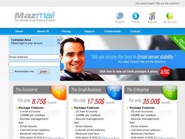 Go to: Email Hosting Solutions.