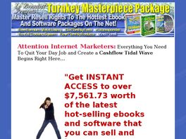 Go to: Turnkey Masterpiece Package.
