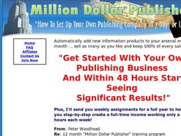 Go to: Million Dollar Publisher - Make Money Every Month