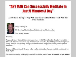 Go to: Meditation For Men Crash Course