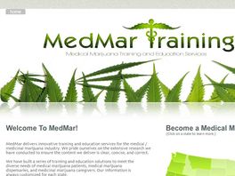 Go to: MedMar Training || Medical Marijuana Training & EBooks.