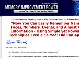 Go to: Memory Guide With A Difference