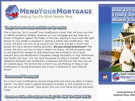 Go to: How To Save Yourself From Foreclosure And Modify Your Loan.