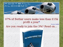 Go to: Football Betting Bible - Consistent Profits, Bet Like The Pros!