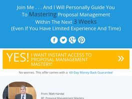 Go to: Proposal Management Mastery