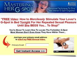 Go to: "mastering Her G Spot" By Gabrielle Moore