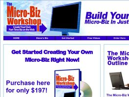 Go to: Micro-biz Workshop: Create Your Own Part-time Business On The Web