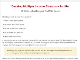 Go to: Building Your Portfolio Career