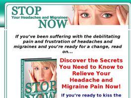 Go to: Stop Your Headaches & Migraines Now.