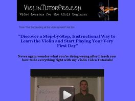 Go to: Violin Tutor Pro - New Product! Huge Commisions! And Low Refunds!