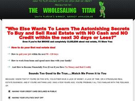 Go to: How To Buy, Sell And Flip Houses With No Cash And No Credit