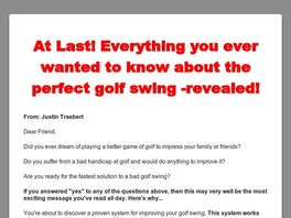 Go to: Hole In One: Golfer's Guide To Success