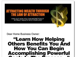 Go to: Attracting Wealth Through The Law Of Attraction With PLR Rights