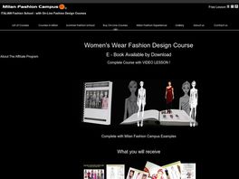 Go to: Italian Fashion Design Course - Learn About Italian Fashion Design !
