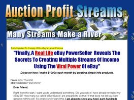 Go to: Profit From Auction Streams.