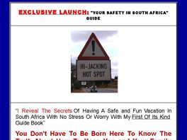 Go to: Local Insider Reveals How To Travel Safe In South Africa