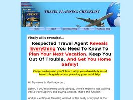 Go to: The Travel Planning Checklist.
