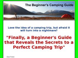 Go to: Exciting New Beginner's Camping Guide