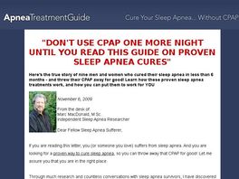 Go to: Cure Sleep Apnea Without Cpap