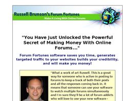 Go to: Free Traffic From Forums.