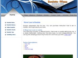 Go to: 13 Ways How To Win In Roulette.