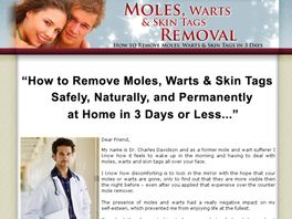 Go to: Moles, Warts & Skin Tags Removal ~ 2020 Update